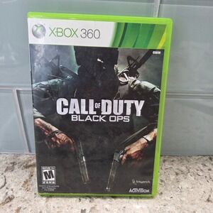 Call of Duty Black Ops XBOX 360 Rated M Complete CIB Disc Manual